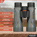 Athlon Optics Argos G2 10×50mm HD Binoculars Key Features