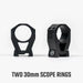 Athlon Optics Cronus ATS Pro 3.3-13.2x 35mm F1.0 35L-400 Thermal Scope with LRF - 210136 2x 30mm Scope Rings