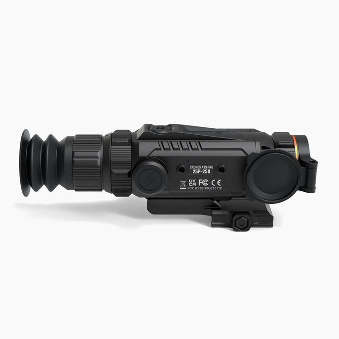 Athlon Optics Cronus ATS Pro 3.6-14.4x 25mm F1.0 25P-250 Thermal Scope - Body Right Side View Profile