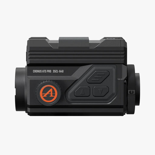 Athlon Optics Cronus ATS Pro 6.4x 35mm F1.0 35CL-640 Clip-on Thermal Scope with LRF - 210143 Body Side Profile