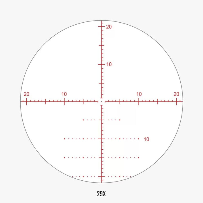 Athlon Optics Cronus BTR GEN2 4.5-29x56mm APLR5 FFP IR MOA UHD Riflescope 29x Zoom Reticle