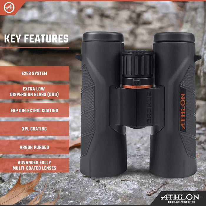 Athlon Optics Cronus G2 10x42mm UHD Binoculars Features