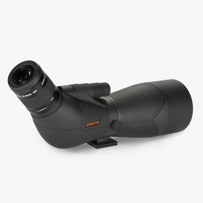 Athlon Optics Cronus G2 Dual Focus 20-60x86mm UHD Angled Spotting Scope Body Side Profile Right