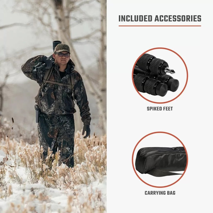 Athlon Optics Midas AL28 Tripod Included Accessories