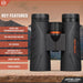 Athlon Optics Midas G2 8x42mm UHD Binoculars Key Features