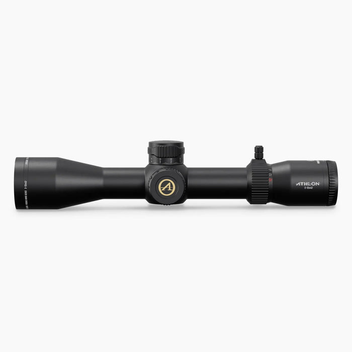 Athlon Optics Midas HMR GEN2 2-12x42mm APRS-H2 SFP IR MIL Riflescope - Body Side View Profile