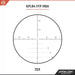 Athlon Optics Midas TAC HD 5-25x56mm APLR4 FFP MOA Riflescope 25x Zoom Reticle