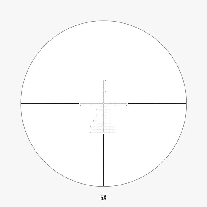 Athlon Optics Midas TAC HD 5-25x56mm APRS6 FFP MIL Riflescope 5x Zoom Reticle