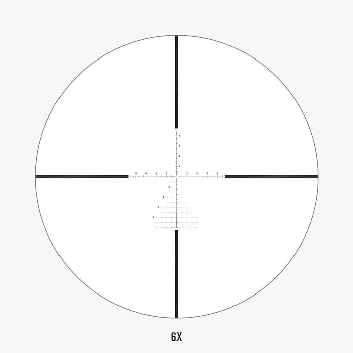 Athlon Optics Midas TAC HD 6-24x50mm APRS3 FFP MIL Riflescope 6x Zoom Reticle