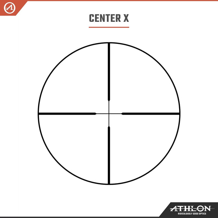Athlon Optics Neos 4-12×40mm Center X Riflescope Reticle