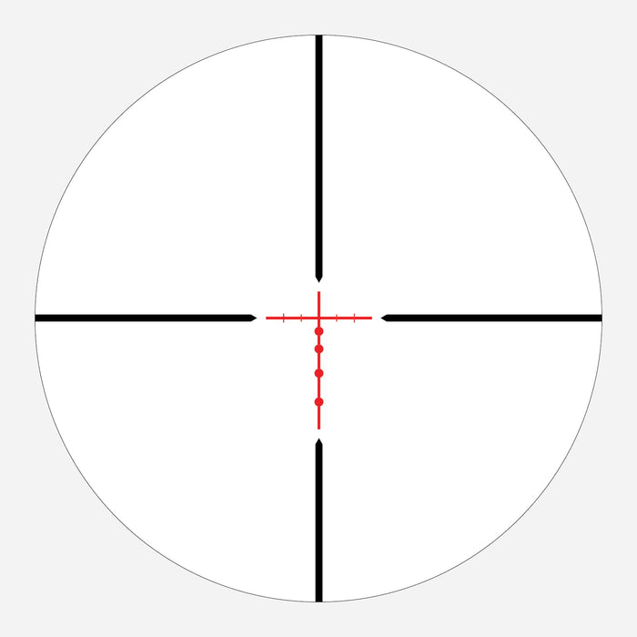 Athlon Optics Neos HMR 3-9x40mm BDC500 SFP IR MOA Riflescope - Reticle