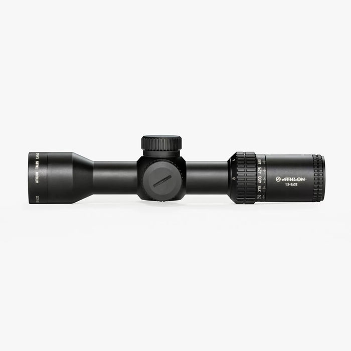 Athlon Optics Talos 1.5-5x32mm CB100 IR Crossbow Scope Left Side Profile of Body