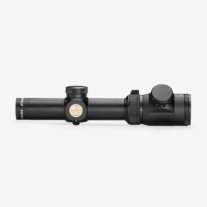 Athlon Optics Talos BTR GEN2 1-4x24mm ATMR7 SFP IR MIL Riflescope Left Side Profile of Body  