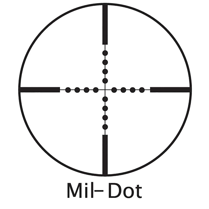 Barska 10-40x50mm AO Varmint Long-Range Mil-Dot Rifle Scope Mil-Dot Reticle