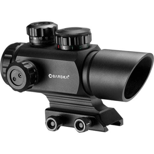 Barska 1x35mm IR AR-X Green / Red Multi Reticle Rifle Scope