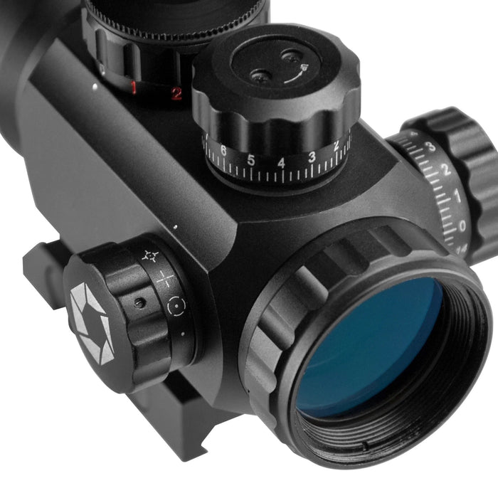 Barska 1x35mm IR AR-X Green / Red Multi Reticle Rifle Scope Body