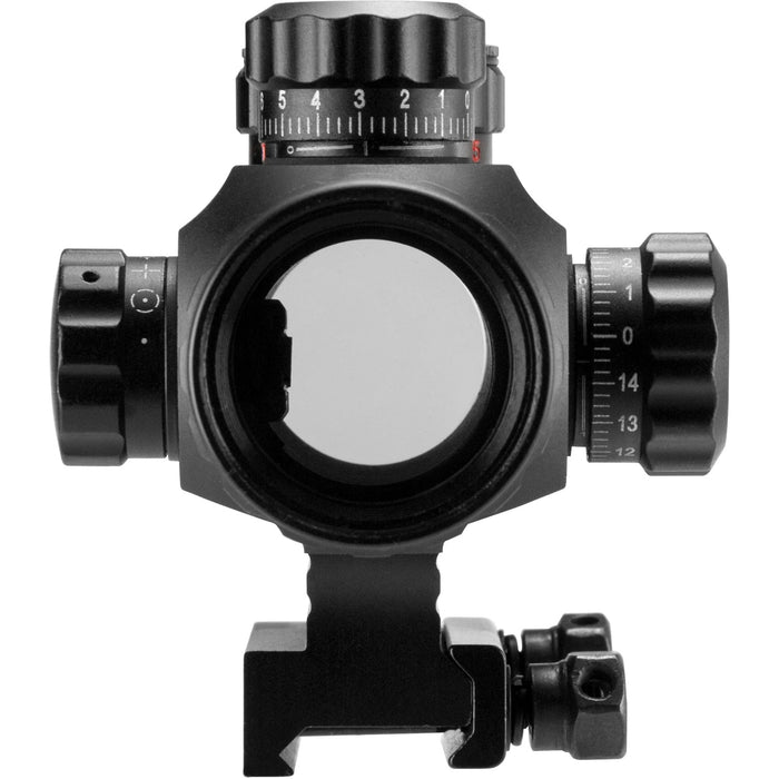 Barska 1x35mm IR AR-X Green / Red Multi Reticle Rifle Scope Objective Lens