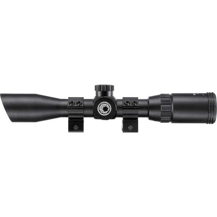 Barska 2-7x32mm IR Blackhawk Rifle Scope Left Side Profile of Body