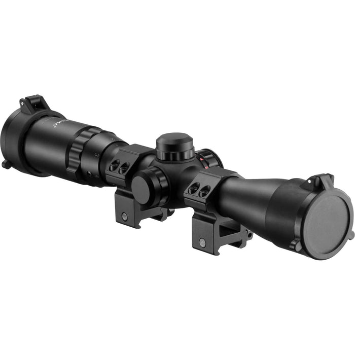 Barska 2-7x32mm IR Blackhawk Rifle Scope with Lens Caps