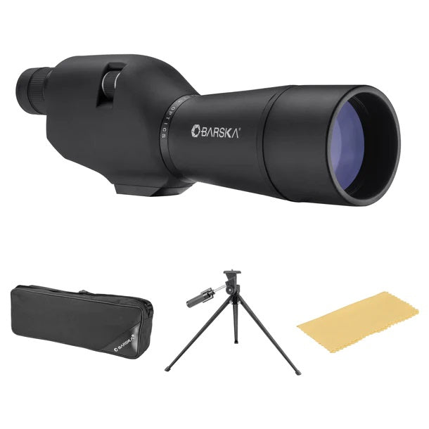 Barska 20-60x60mm WP Colorado Straight Spotting Scope Black Package Inclusion