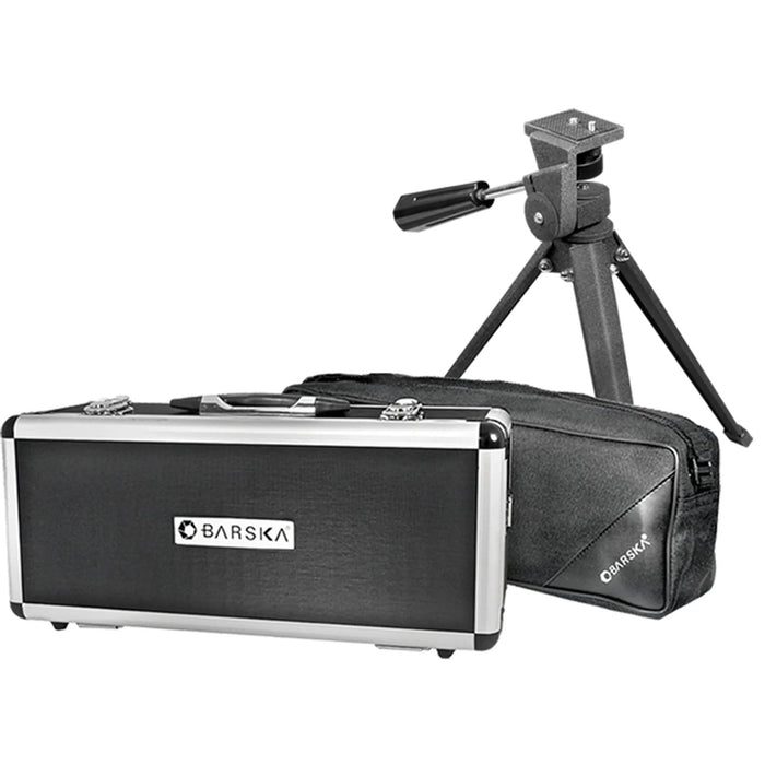 Barska 20-60x70mm WP Blackhawk Straight Spotting Scope Tripod and Cases