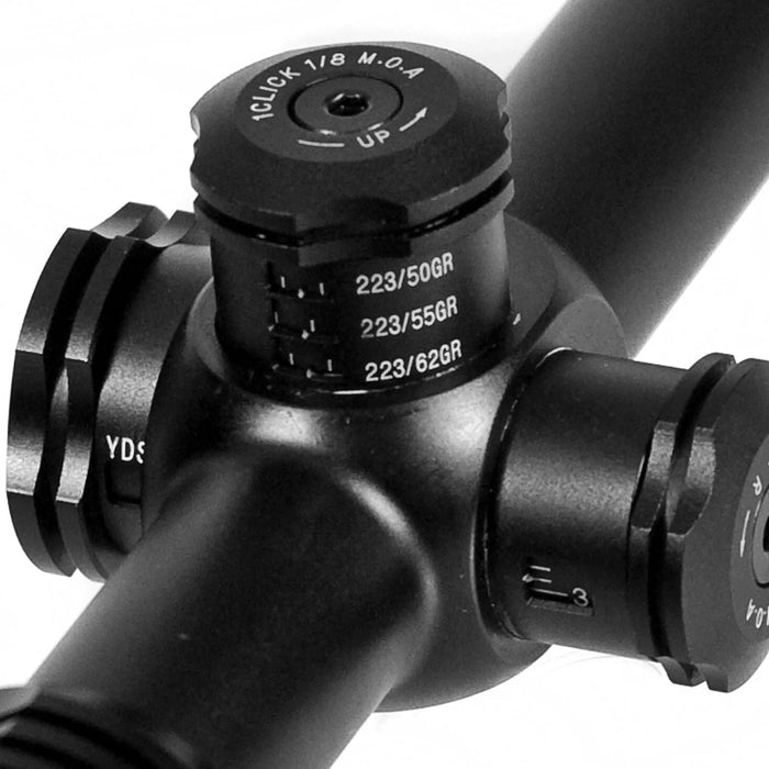 Barska 3-12x40mm IR 3G Point Black .223 B.D.C. Rifle Scope Turret