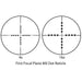 Barska 4-16x50mm Benchmark Long Range First Focal Plane Mil-Dot Rifle Scope 4x and 16x Reticle