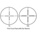 Barska 5-20x50mm Benchmark Long Range First Focal Plane Mil-Dot Rifle Scope 5x and 20x Reticle