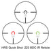 Barska Level 1-4x 24mm HD Rifle Scope BDC IR Reticle