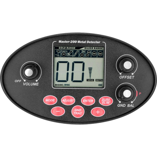 Barska Winbest Master 200 Metal Detector LCD Display