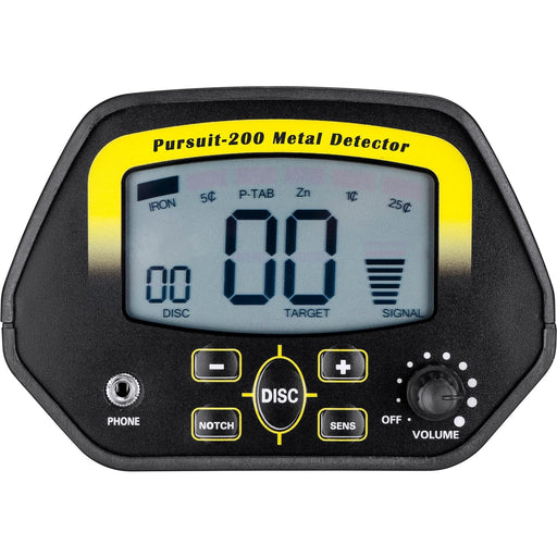 Barska Winbest Pursuit-200 Metal Detector LCD Display