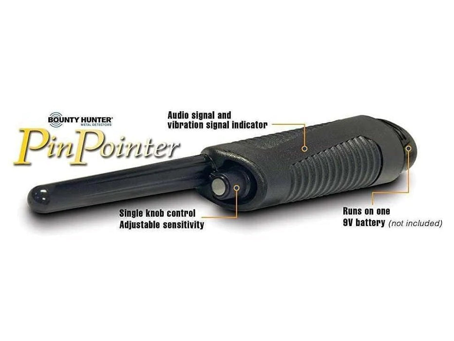 Bounty Hunter Pinpointer Features
