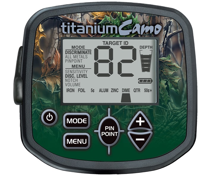 Bounty Hunter Titanium Metal Detector Control Housing