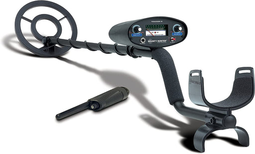 Bounty Hunter Tracker IV Metal Detector Bundle with Pin Pointer