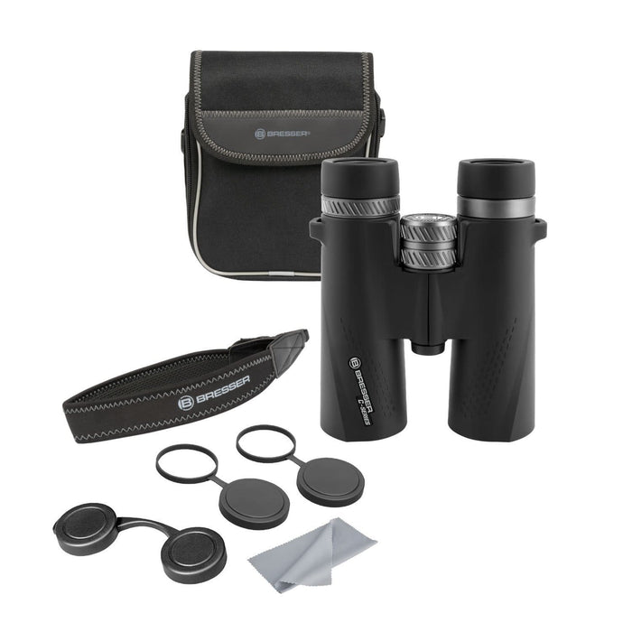 Bresser C-Series 10x42 Binoculars Package Inclusion