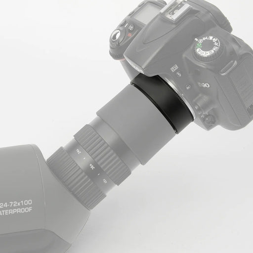 Bresser Canon Photoadapter Mounted to Condor Spotting Scopes