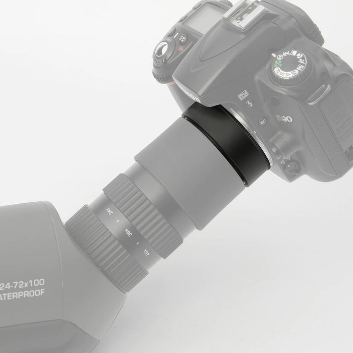 Bresser Canon Photoadapter Mounted to Condor Spotting Scopes