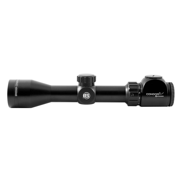 Bresser Condor 1.5-6x42mm Riflescope Left Side Profile of Body  