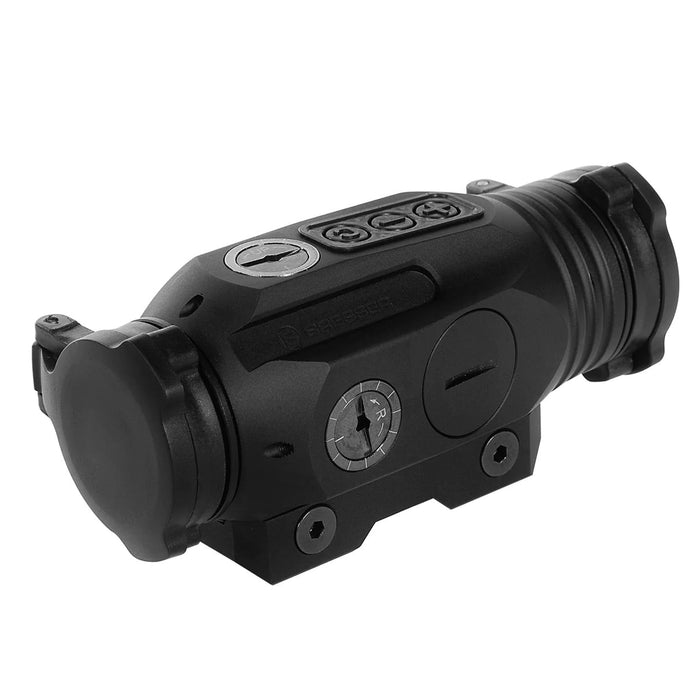 Bresser OMNI-5 Red/Green Low Profile Sight Flip Up Caps Closed
