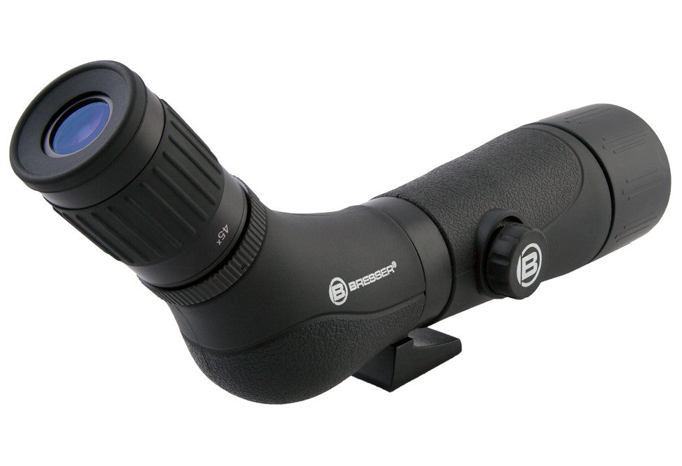 Bresser Spektar 15-45x60mm Spotting Scope Eyepiece and Focus Wheel