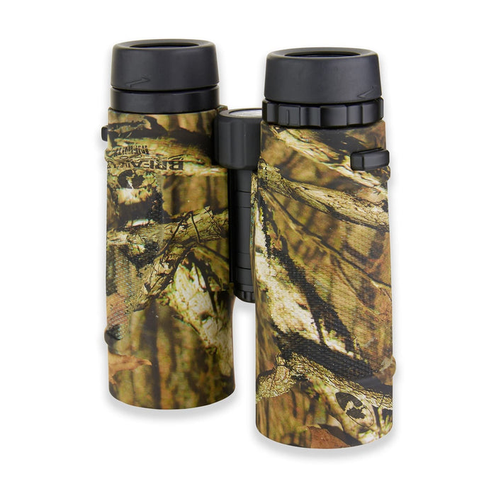 Carson 3D Series 10x42mm ED Glass Binoculars in Mossy Oak Under Profile of Body
