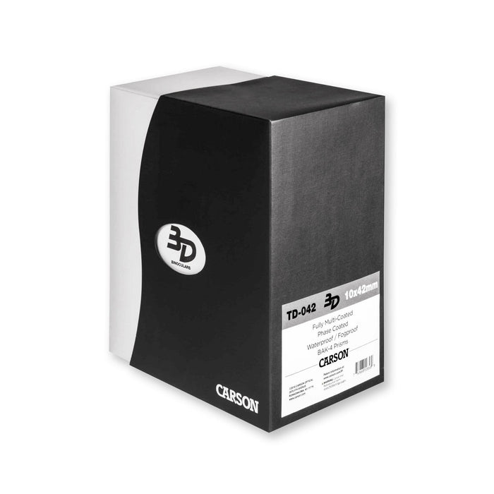Carson 3D Series 10x42mm HD Binoculars Box