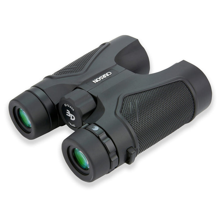 Carson 3D Series 10x42mm HD Binoculars with ED Glass Eyepieces and Focuser
