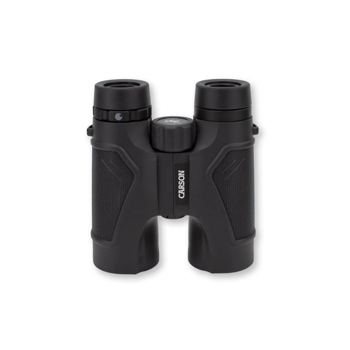 Carson 3D Series 8x42mm HD Binoculars with ED Glass Body Standing Straight