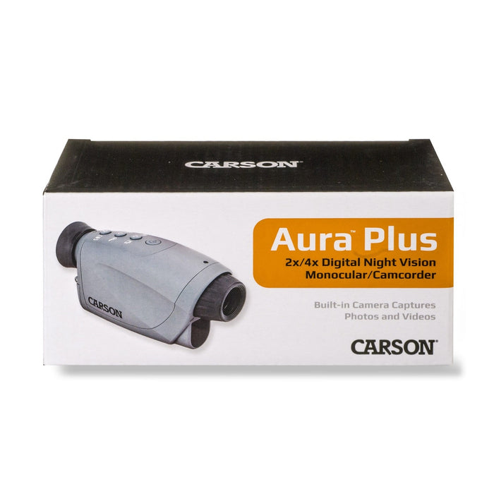 Carson AuraPlus 2x Power Digital Night Vision Monocular Box