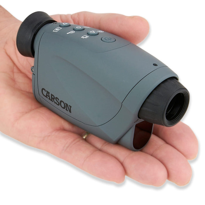 Carson AuraPlus 2x Power Digital Night Vision Monocular Palm Size