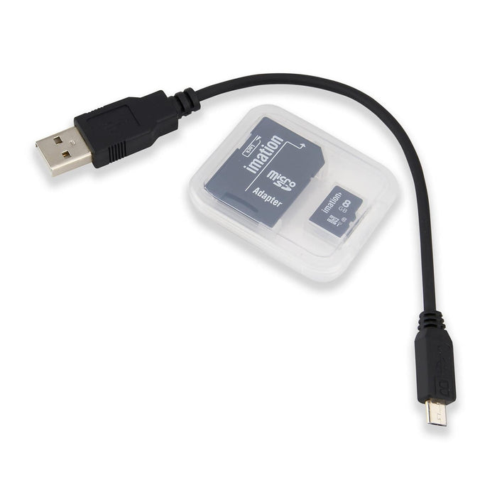 Carson AuraPlus 2x Power Digital Night Vision Monocular USB Cable and MicroSD Adapter and Card