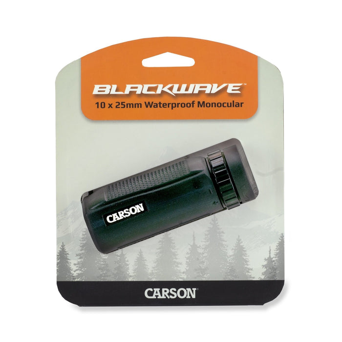 Carson BlackWave™ 10x25mm Monocular Sealed
