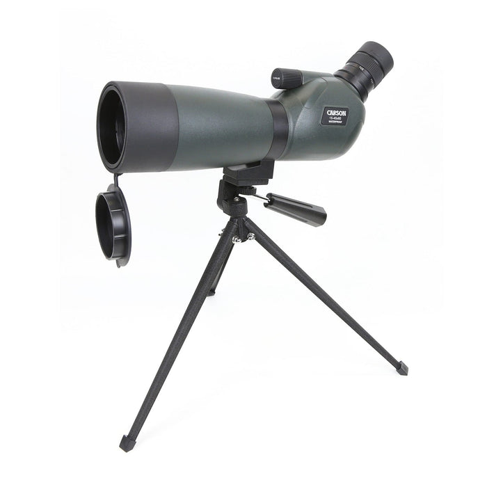 Carson Everglade 15-45x60mm Angled Spotting Scope On Tripod