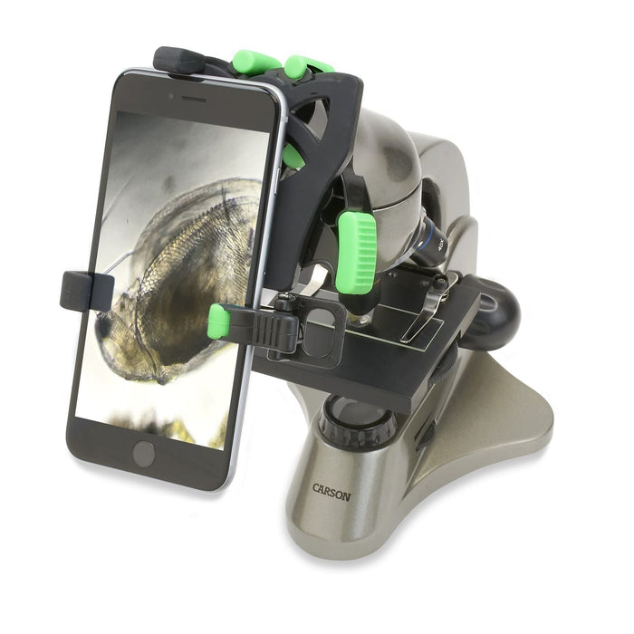 Carson HookUpz™ 2.0 Universal Smartphone Digiscoping Adapter and Smartphone